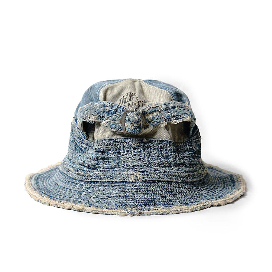 Kapital 11.5oz Denim “The Old Man & The Sea” Hat (Distressed Remake)