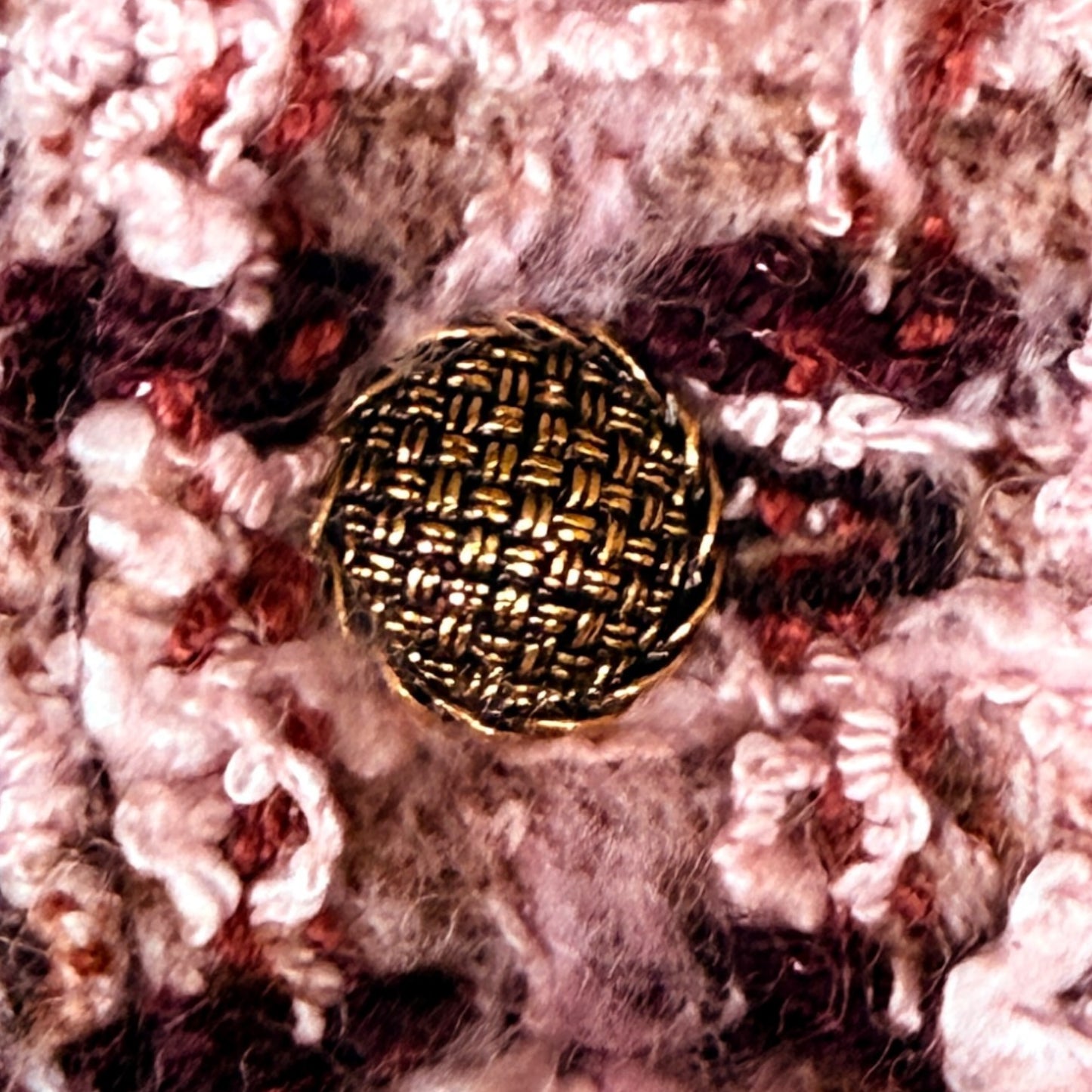 Kapital Fancy Tweed Easy Shorts Pink