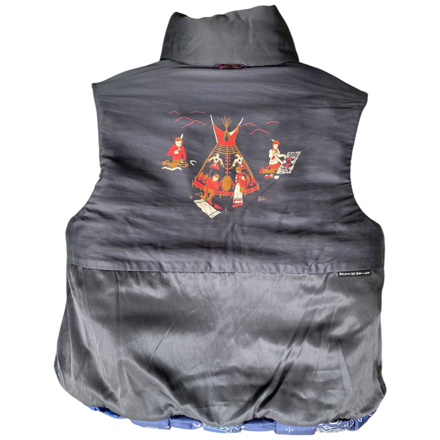 Kapital Bandana Transfer Nylon Keel Weaving Vest