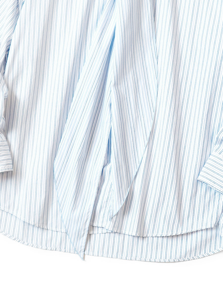 Kapital Cotton Striped Bowtie Pub Shirt