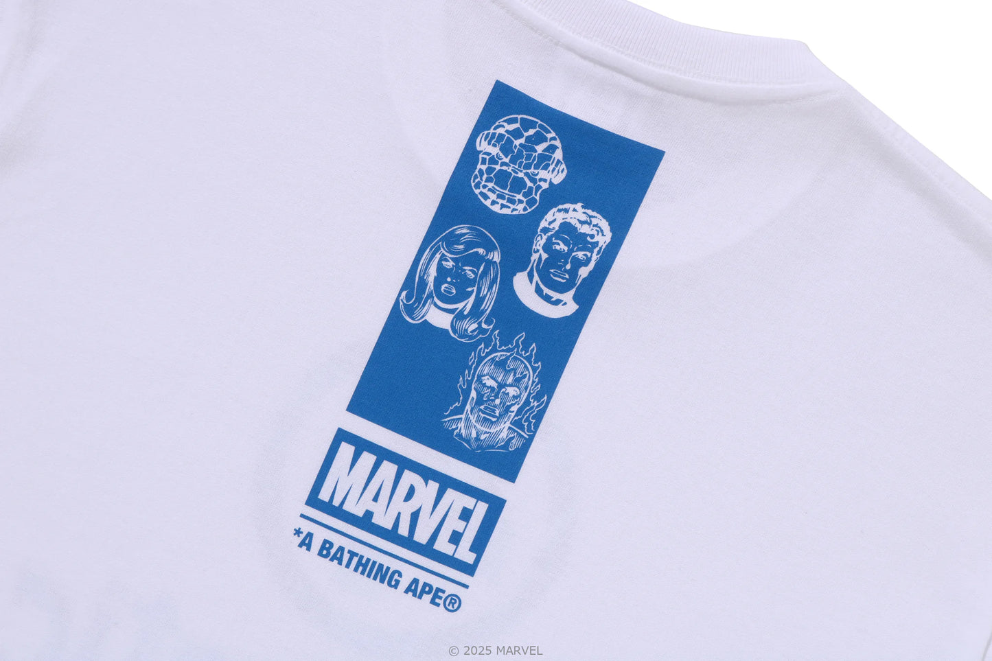 BAPE MARVEL LOGO TEE