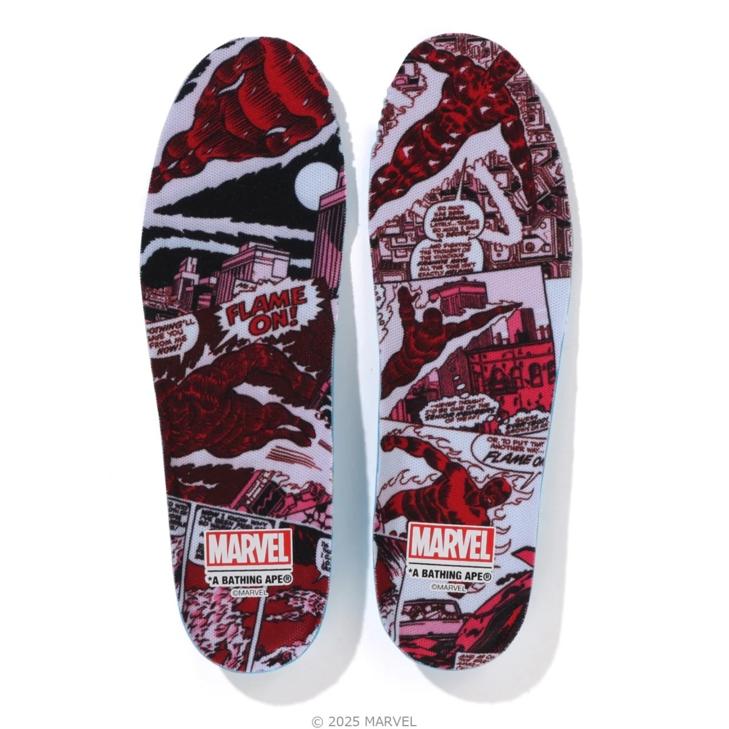 MARVEL BAPE STA THE HUMAN TORCH