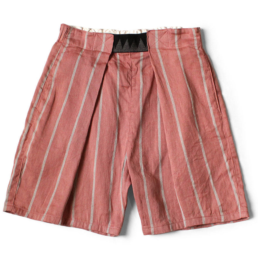 Kapital Linen Phillies Stripe Easy Beach Go Shorts