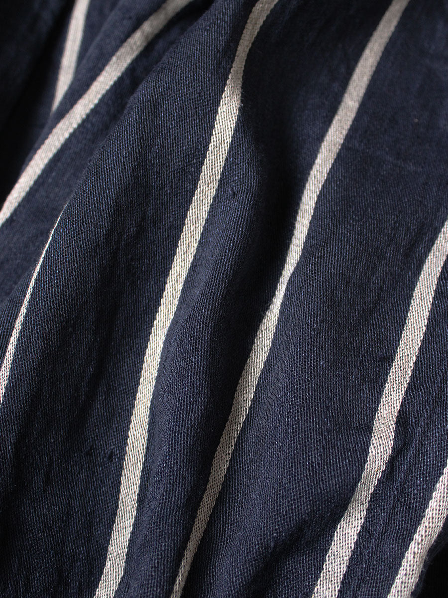 Kapital Linen Phillies Stripe Easy Beach Go Shorts