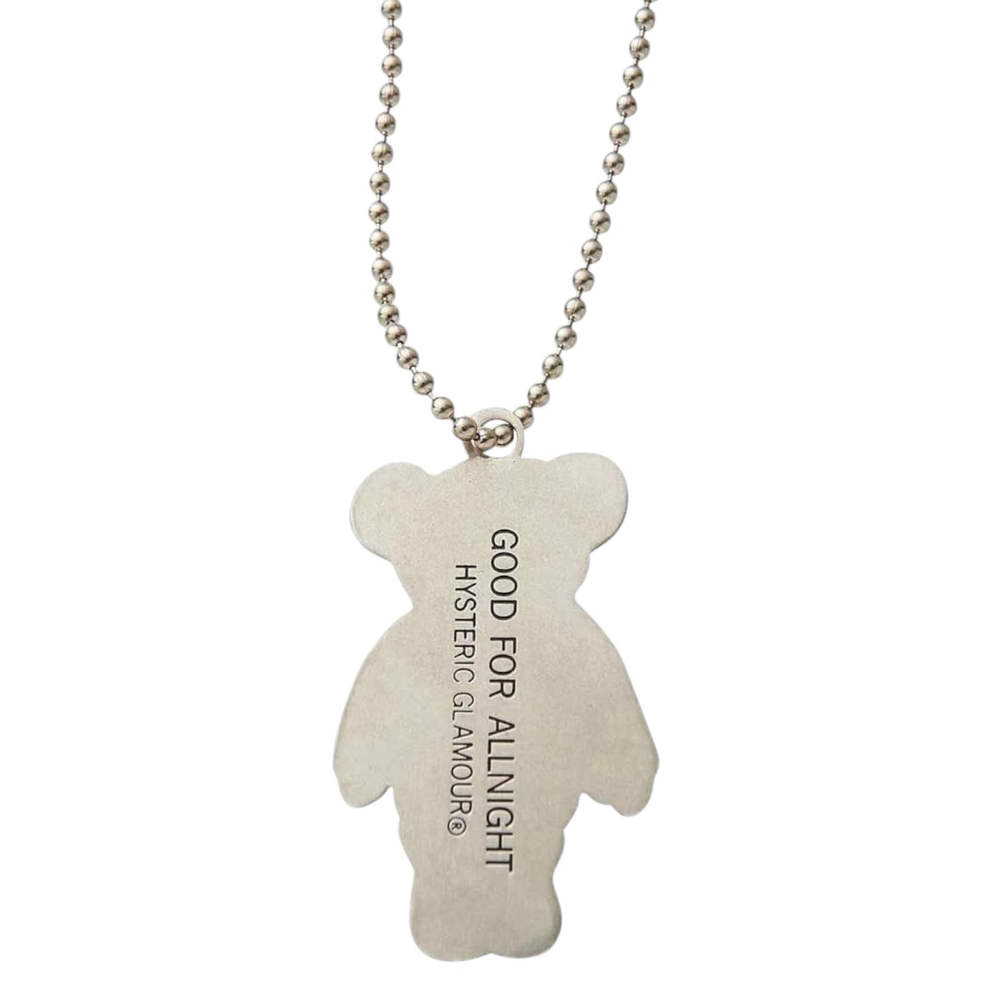 Hysteric Glamour Teddy Ball Chain Necklace