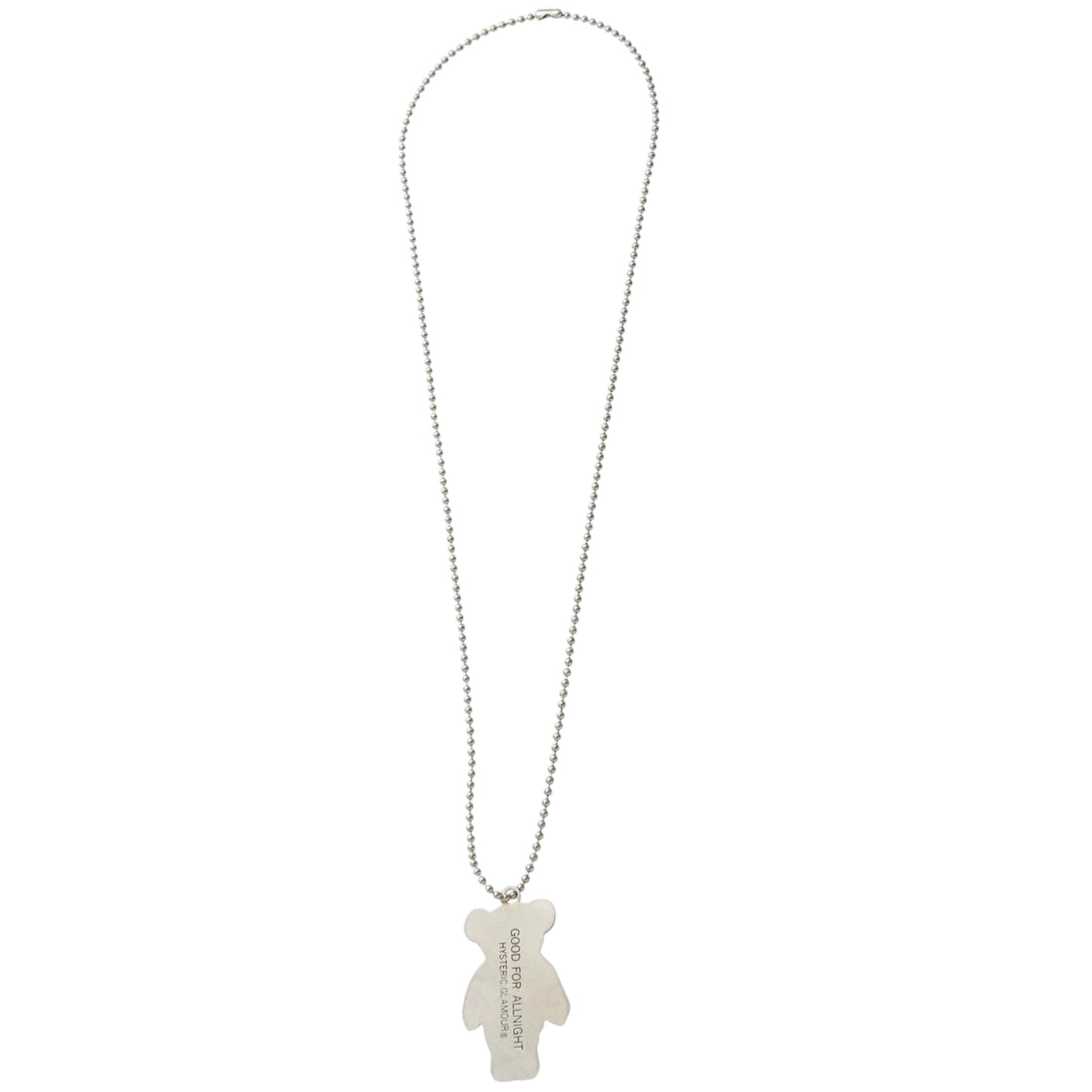 Hysteric Glamour Teddy Ball Chain Necklace