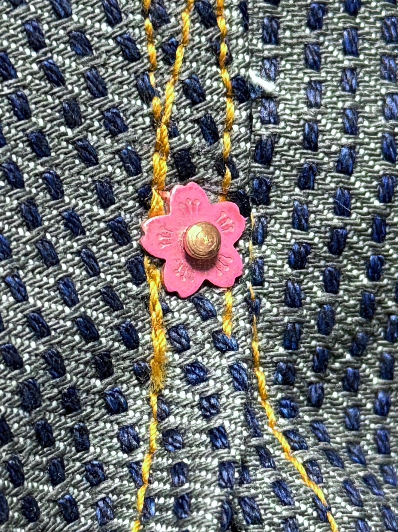 Kapital Century Denim No. 7+S Type 1 Jacket (Sumi) (Sakura Rivet)