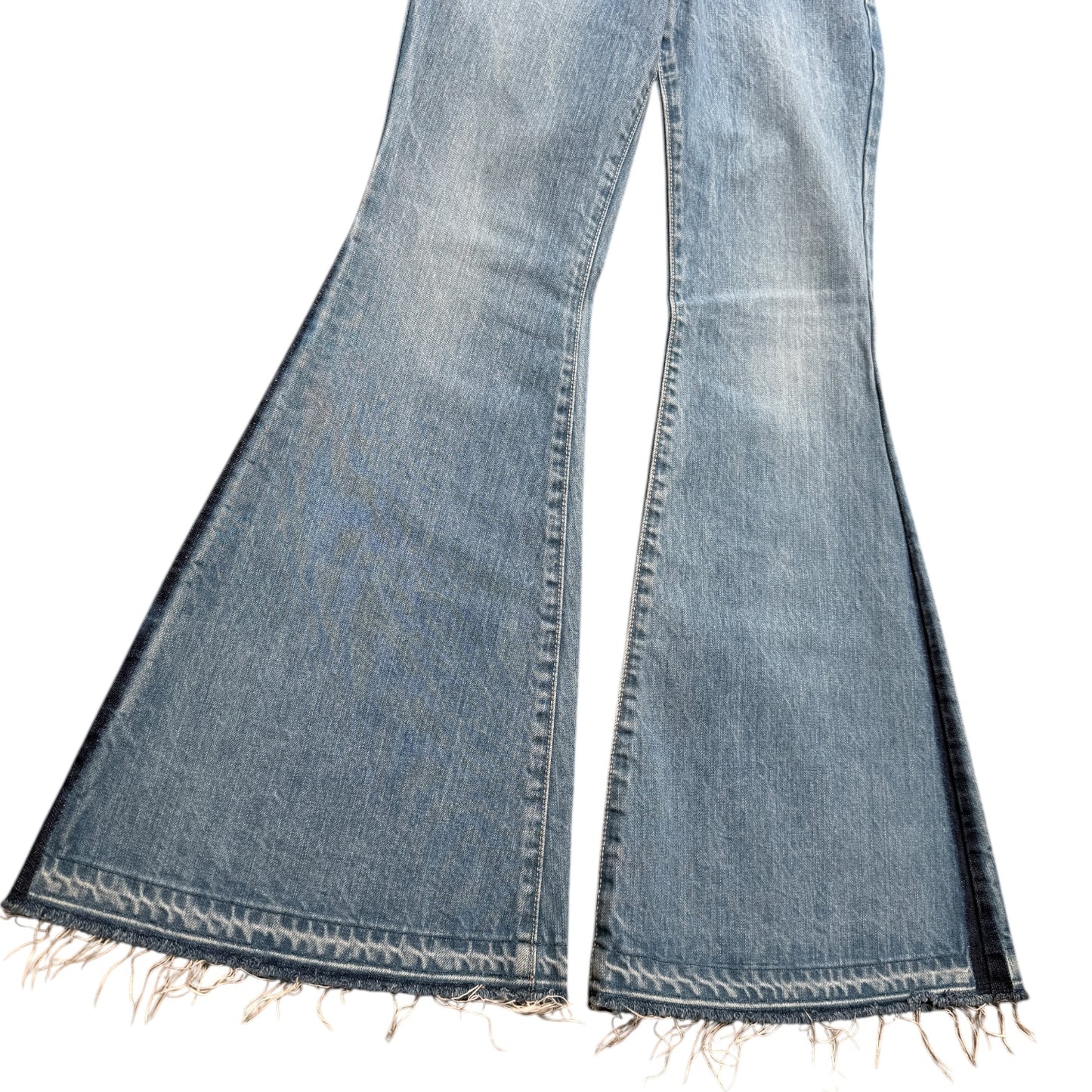 Kapital Kountry Vintage Washed Denim Super Flare Pants (2016)