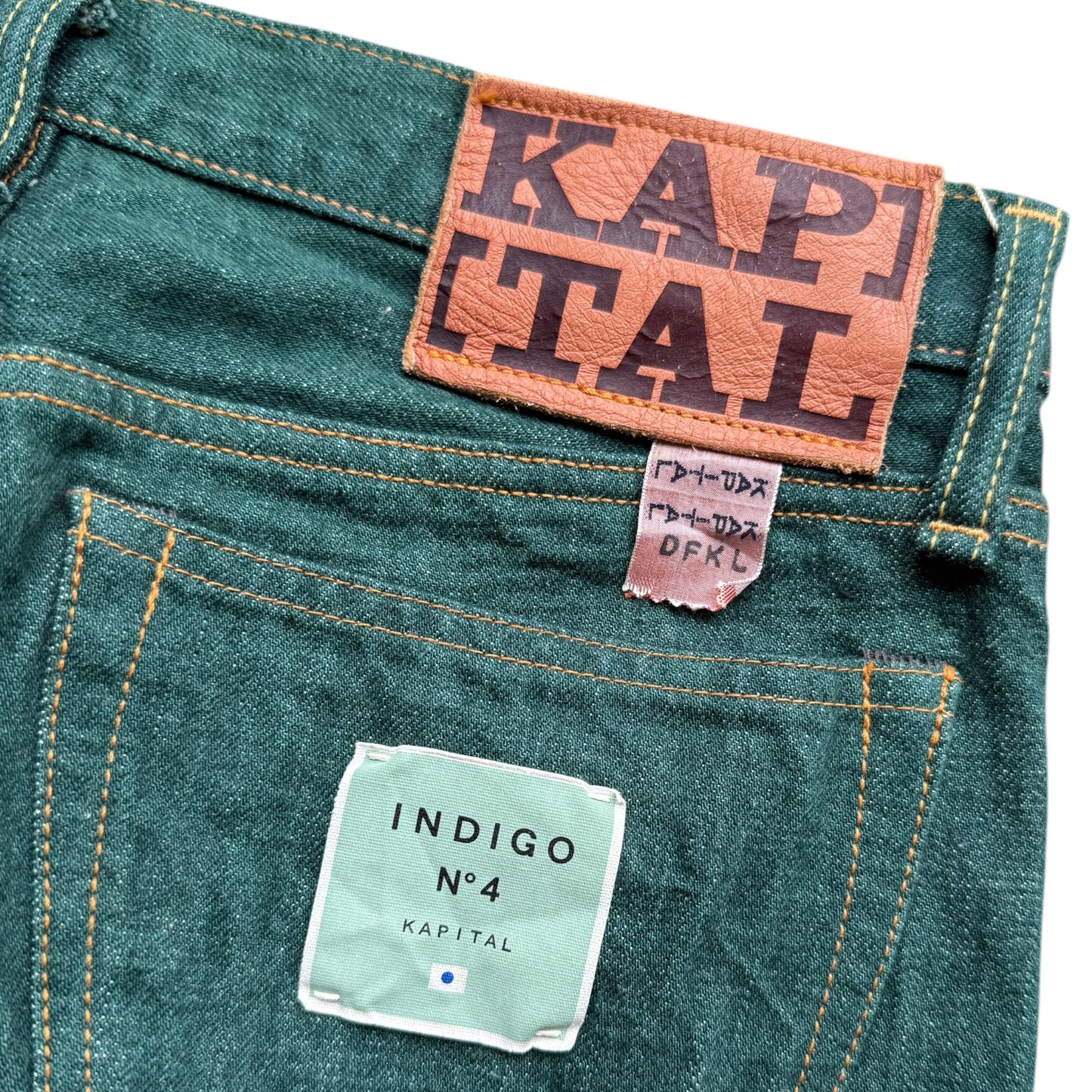 Kapital No.4 Plant Dyed Denim 5P Stone