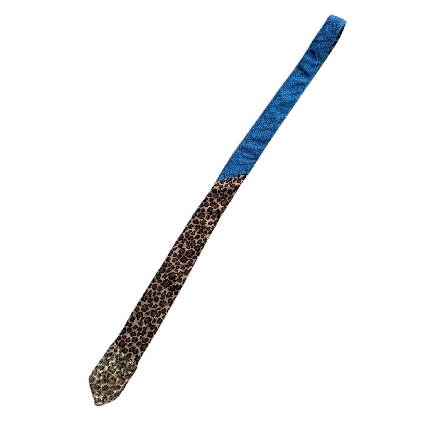 Kapital KOUNTRY Gauze Leopard Cross Patch Warp Necktie