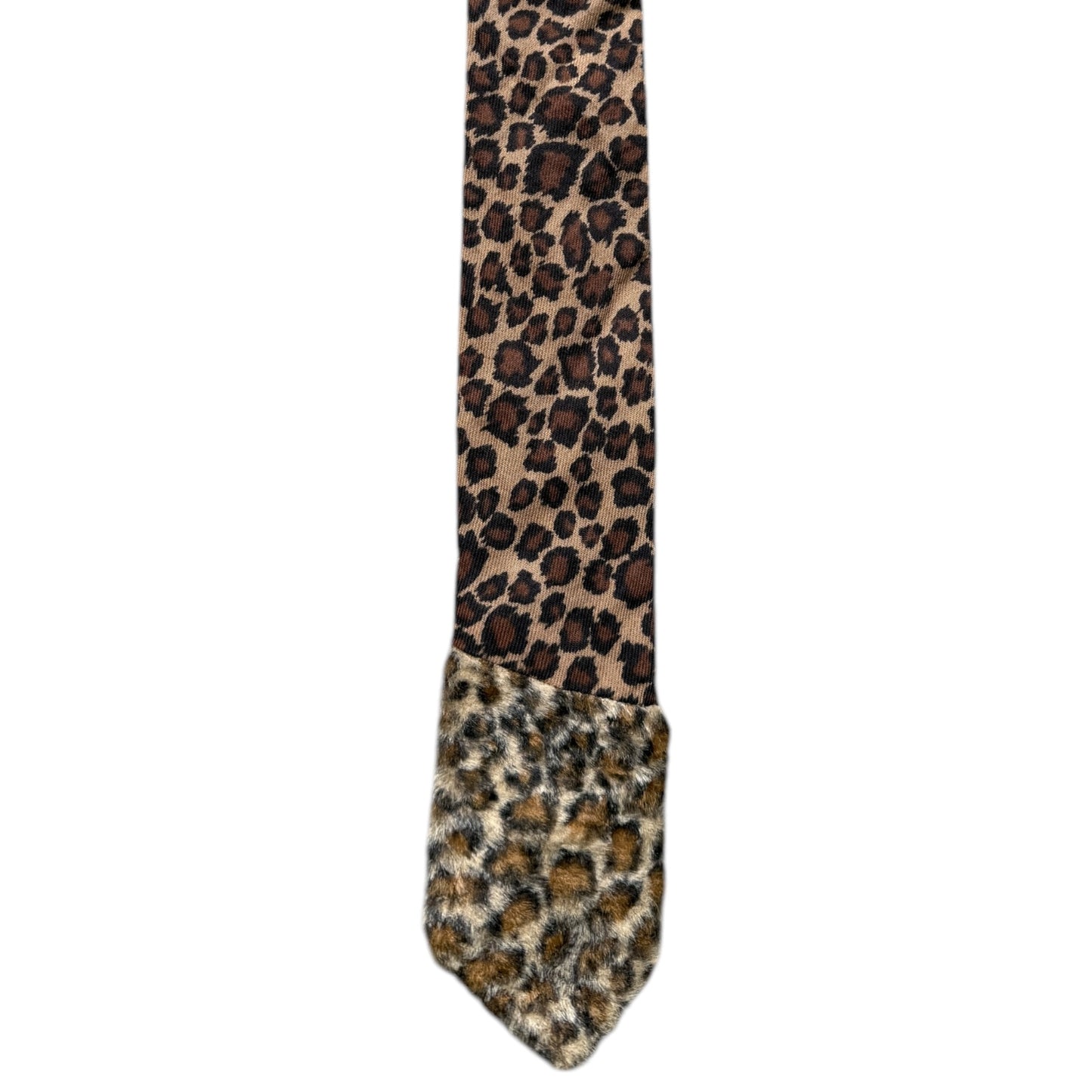 Kapital KOUNTRY Gauze Leopard Cross Patch Warp Necktie