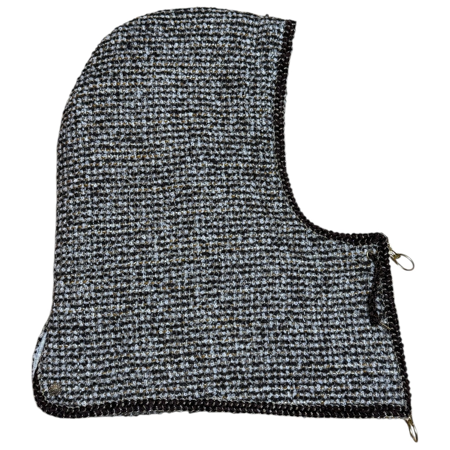 Kapital Fancy Tweed Zip Balaclava Hood