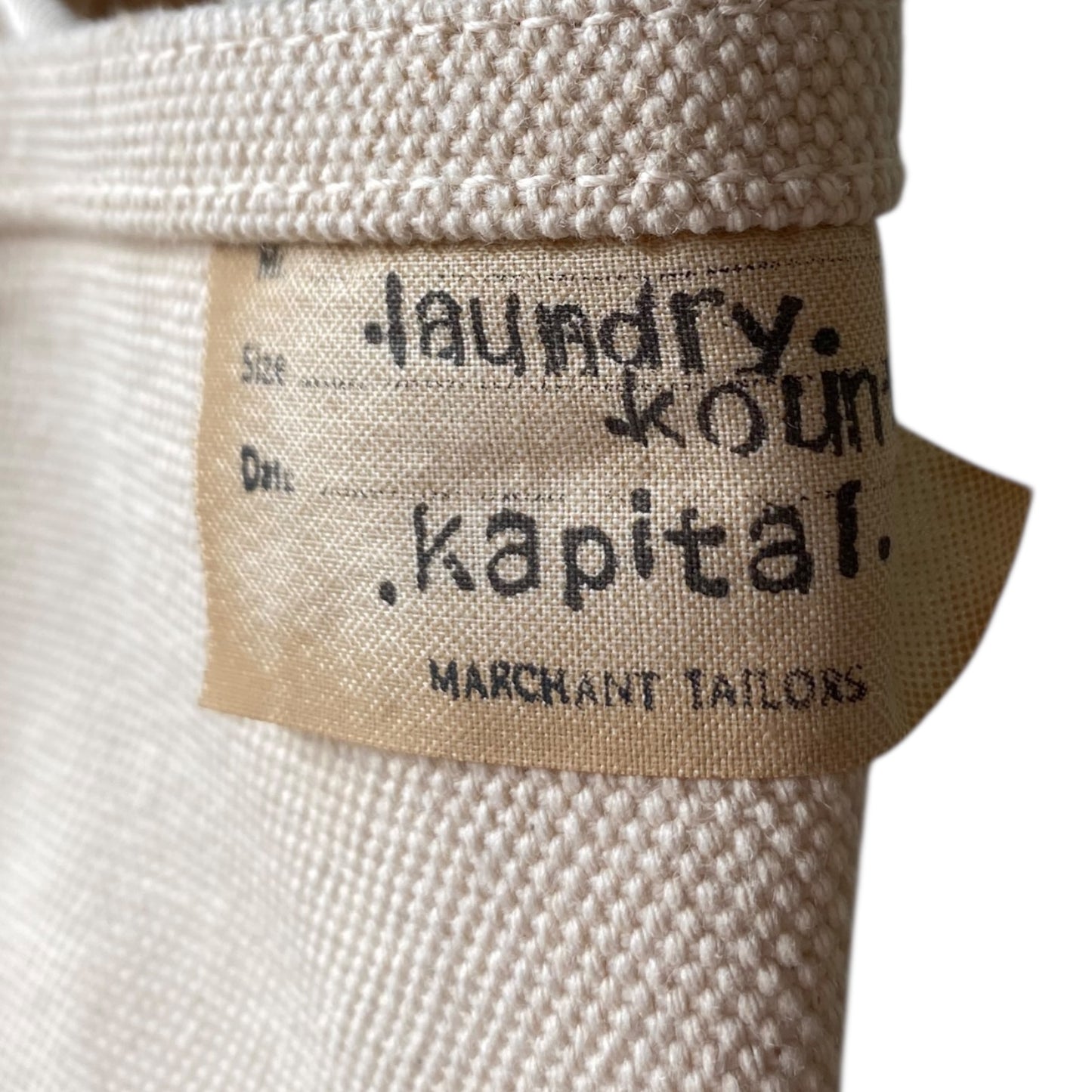 Kapital No. 4 Canvas Rainbowy Milk Bag S