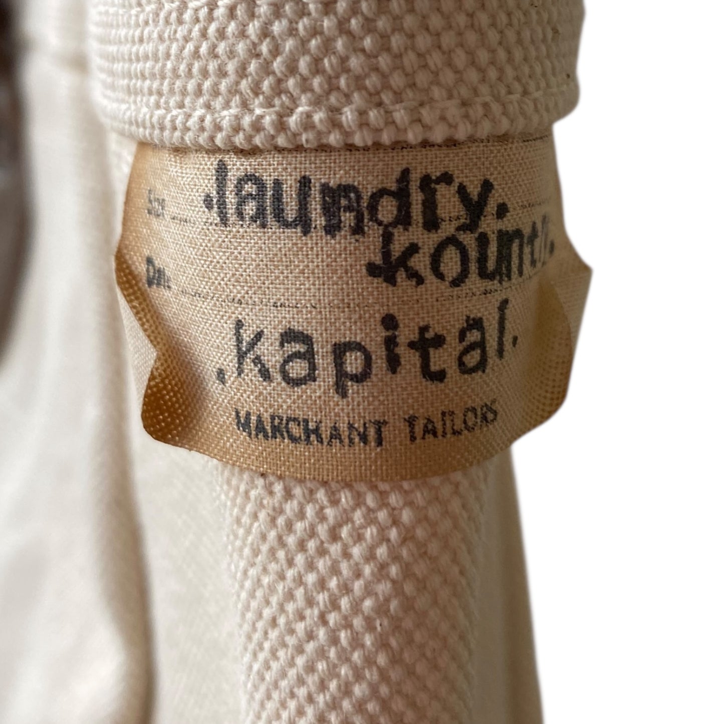 Kapital No. 4 Canvas Rainbowy Milk Bag XS