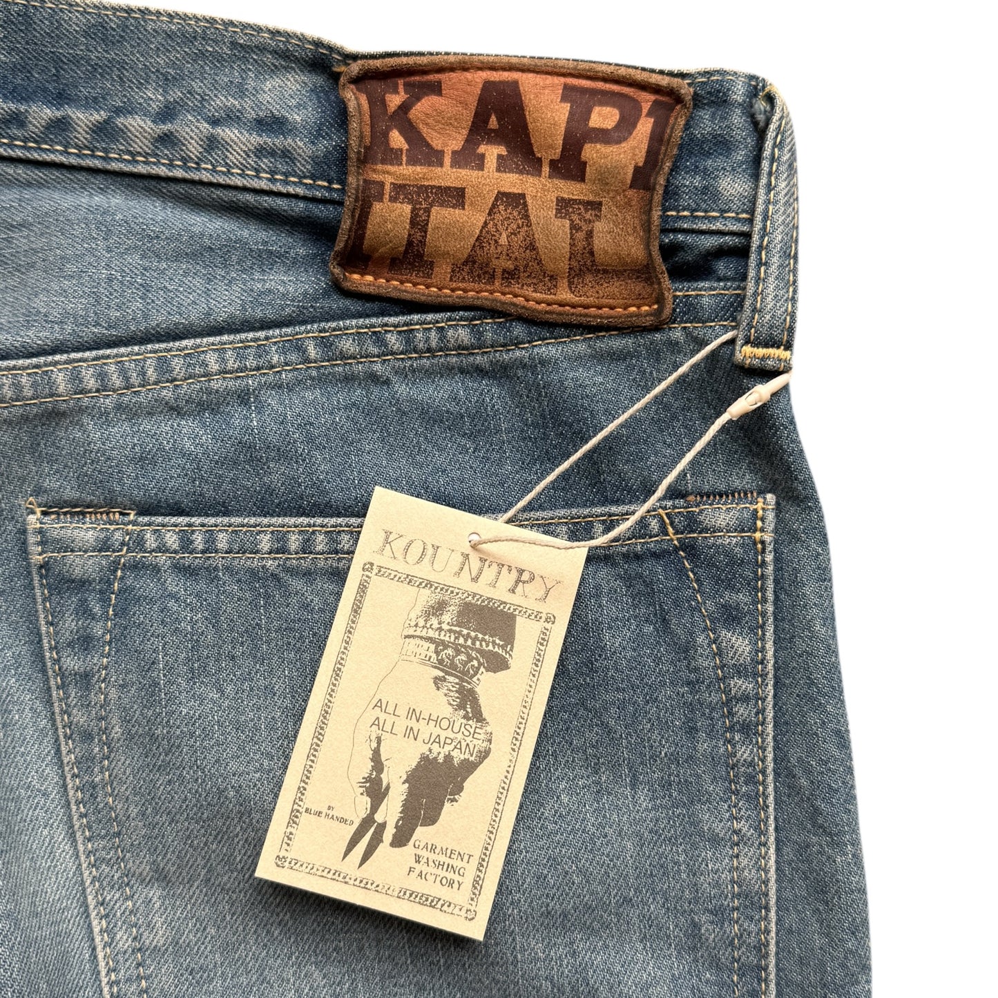Kapital 14oz Denim 5P Monkey CISCO (Studs Remake)