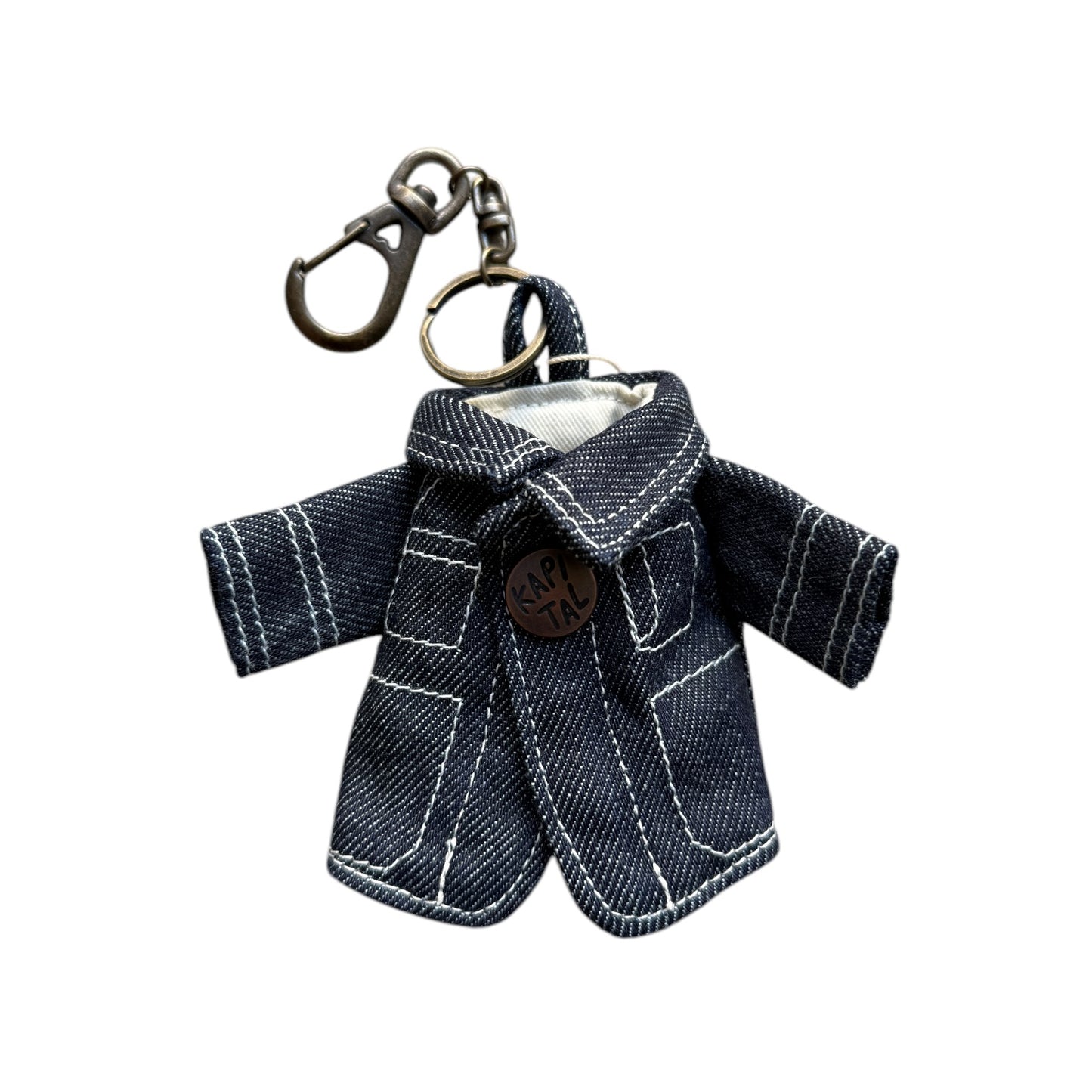 Kapital Denim Coverall Keychain