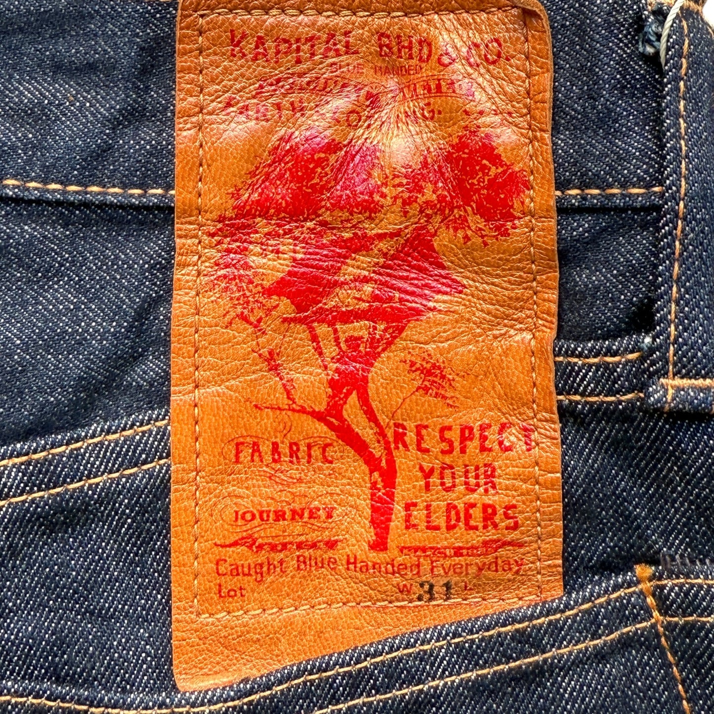 Kapital Denim 5P IDG Cactus