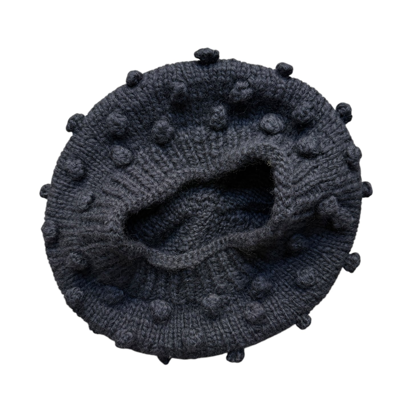 Kapital Wool Hand Knit Popcorn Beret (2016)