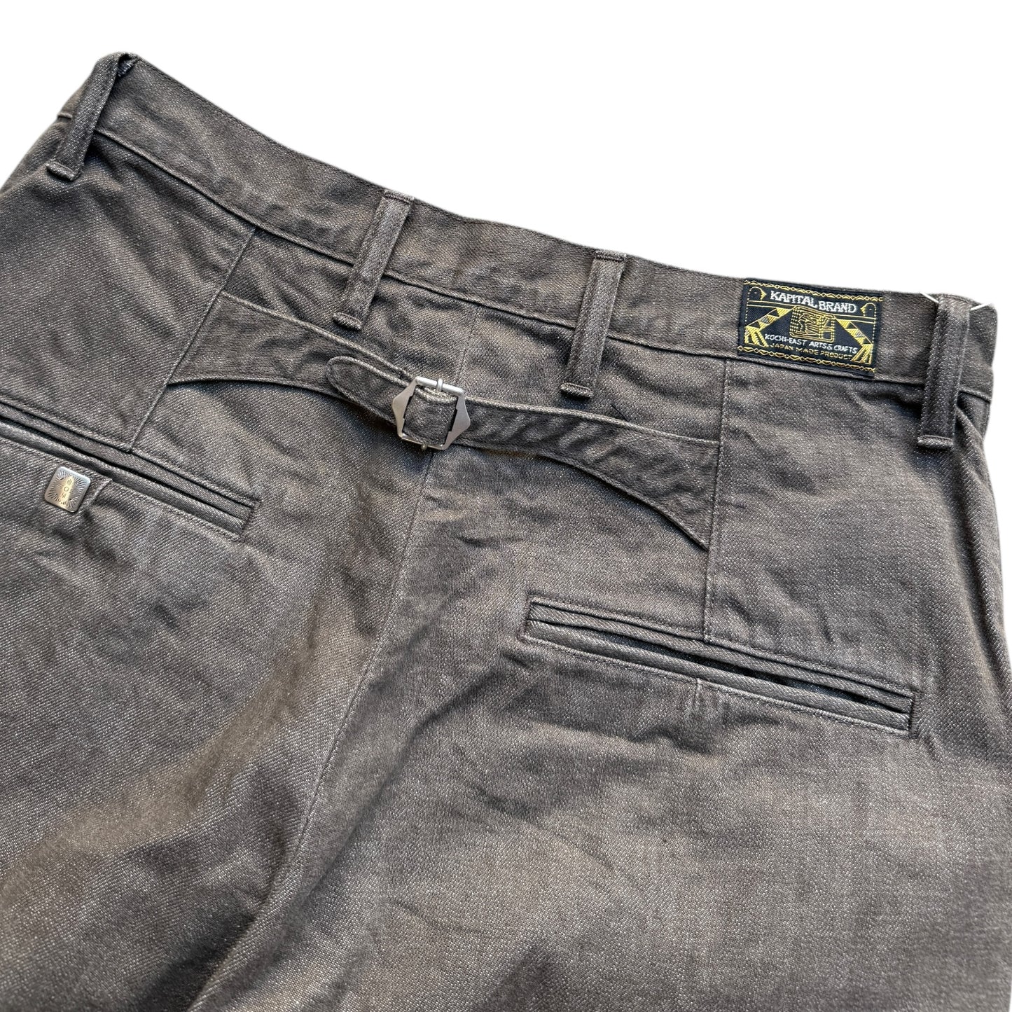 Kapital 12oz Yagasuri Jacquard Denim Nime Pants