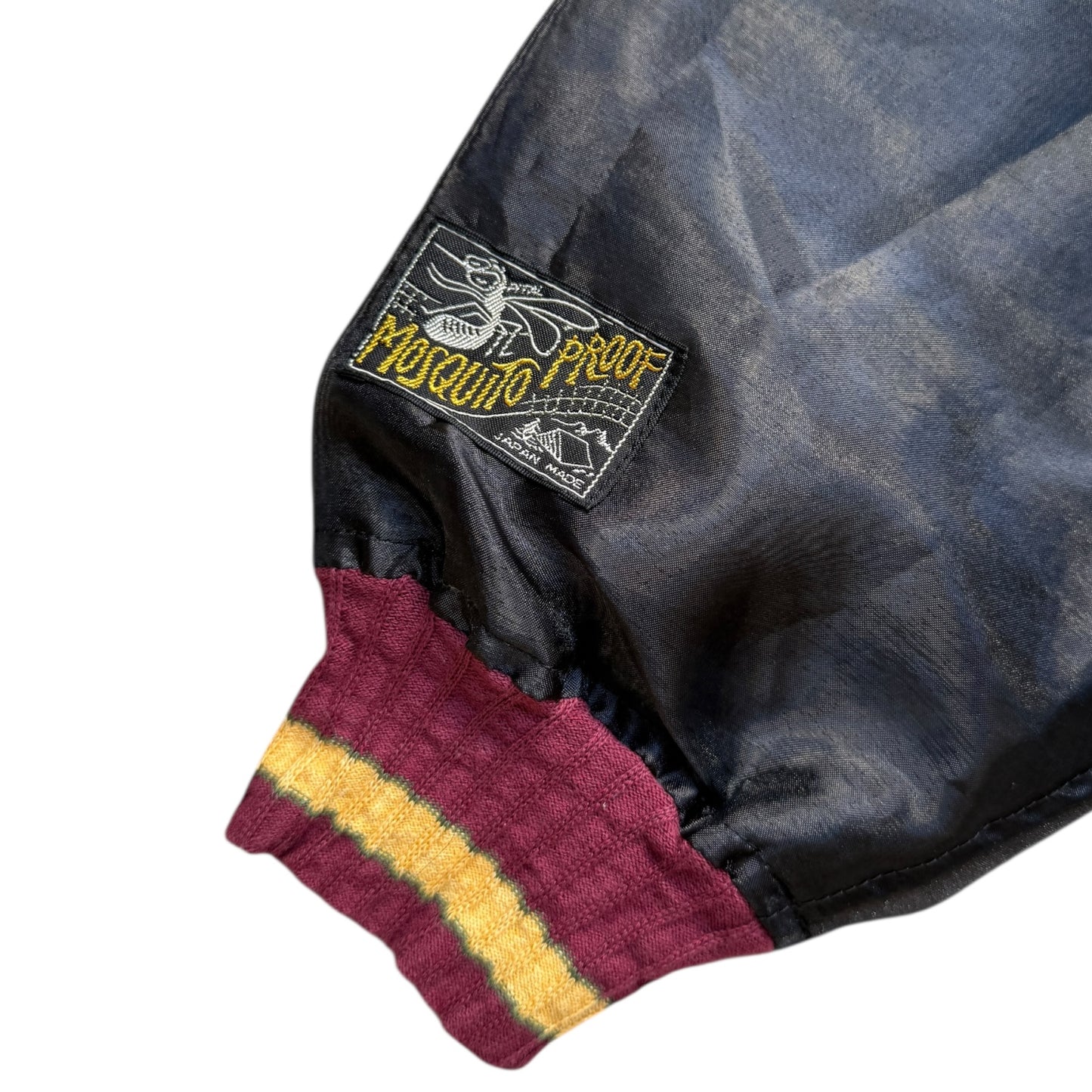 Kapital Sheer Pearl Mosquito Guard Souvenir Jacket (Crow and Skull)