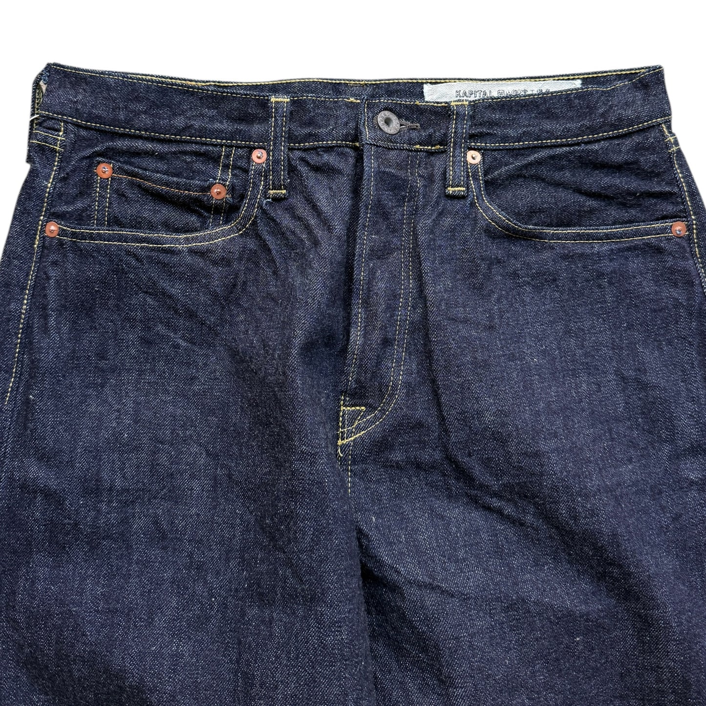 Kapital 13.5oz Zimbabwe Denim 5P Selvedge Monkey Cisco