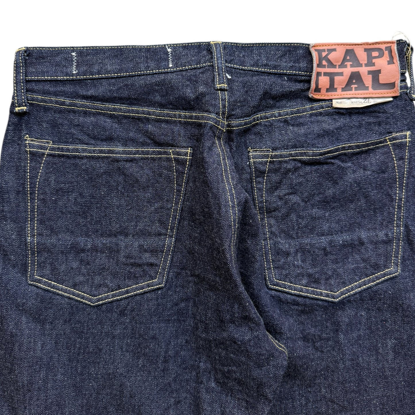 Kapital 13.5oz Zimbabwe Denim 5P Selvedge Monkey Cisco