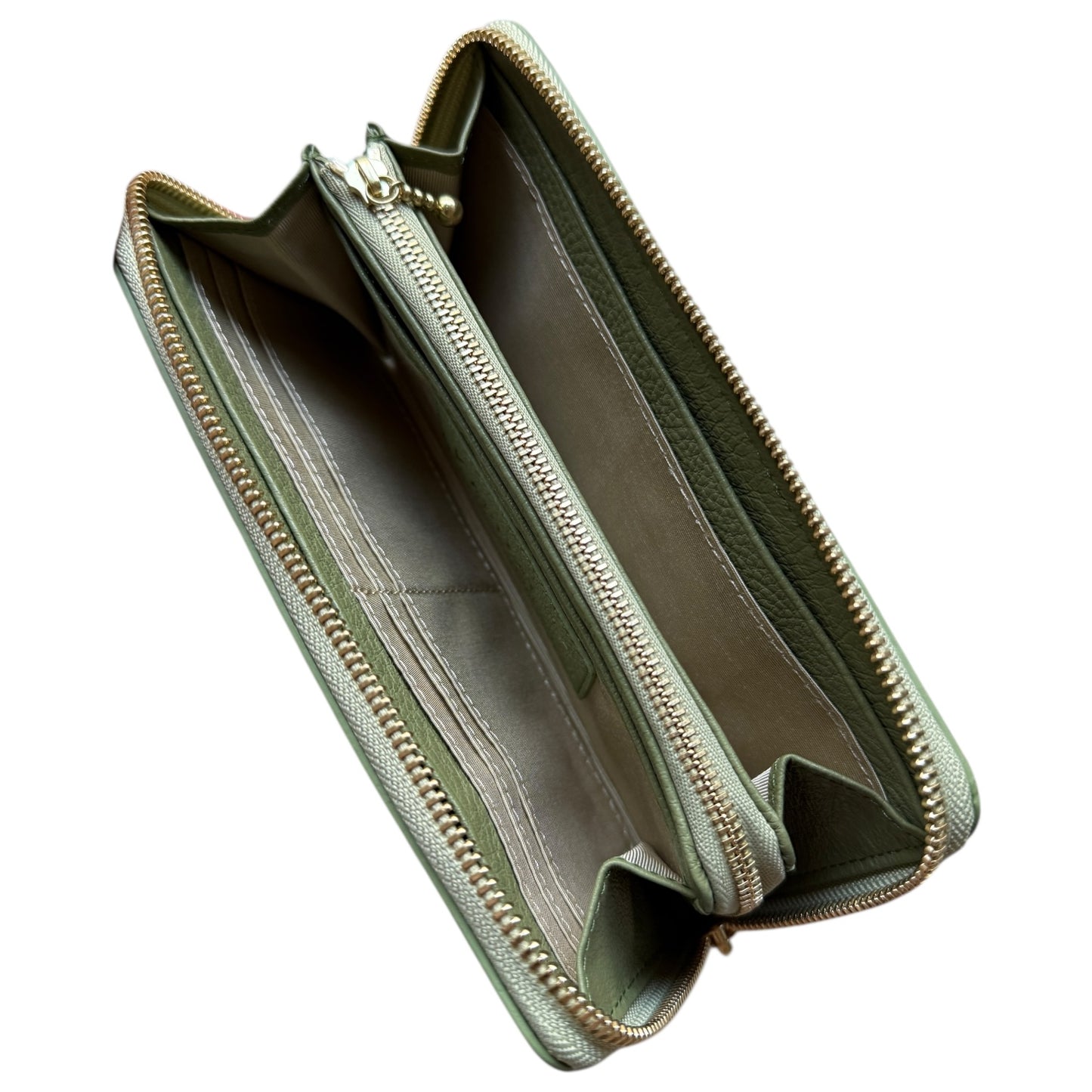 Kapital Thumbs Up Bone Hand Zip Long Wallet