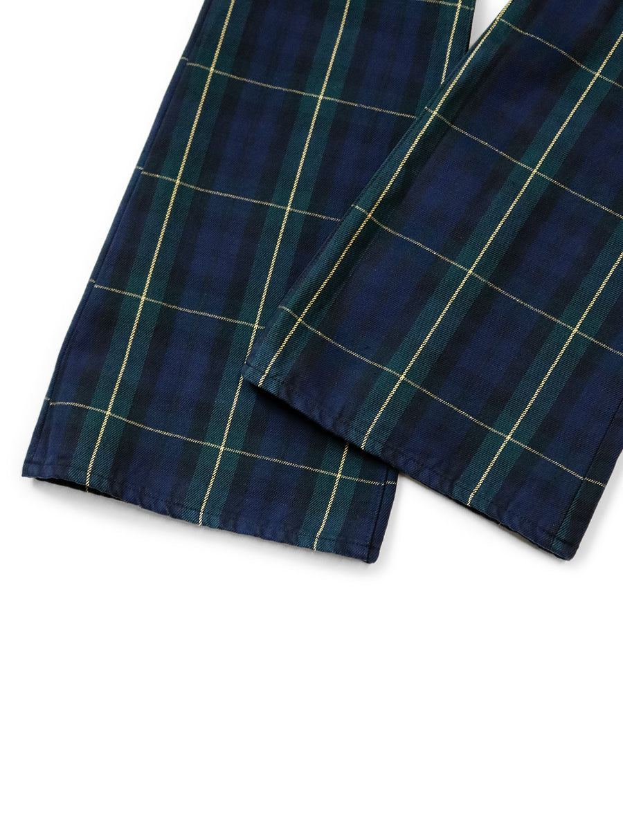 Kapital 11oz Tartan Check 5P Okabellbo