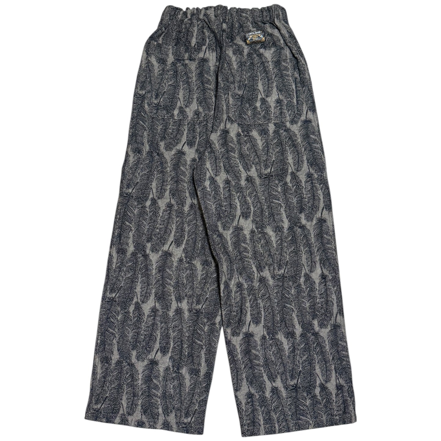 Kapital 12oz Magpie Denim Double Knee Easy Baggy Pants