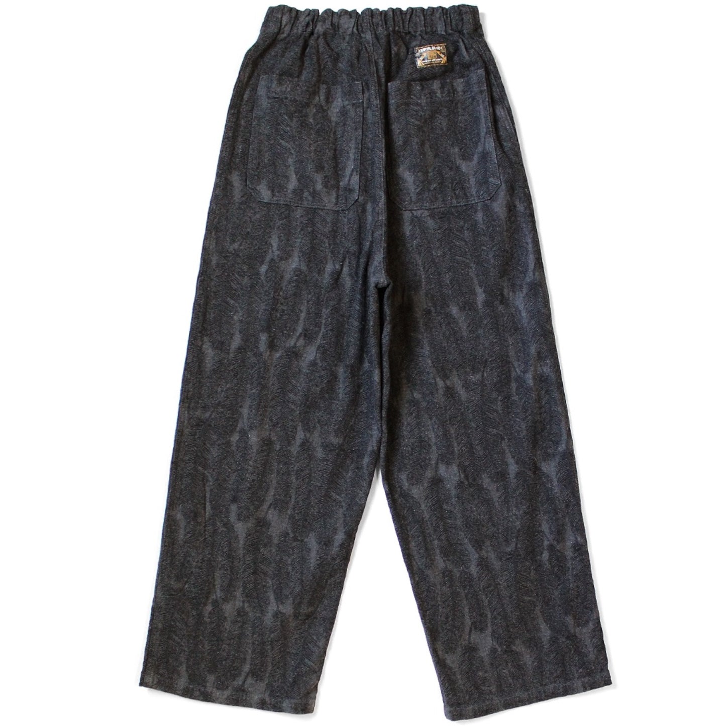 Kapital 12oz Magpie Denim Double Knee Easy Baggy Pants