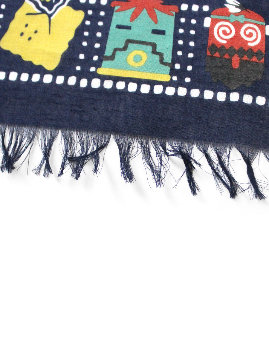 Kapital Rayon Fringe Stole (Kachina & Peckish Rainbowy)