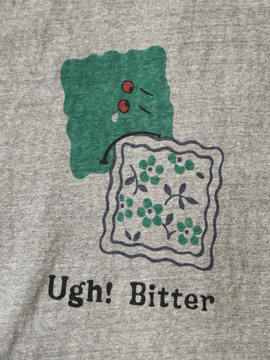 Kapital Top Jersey Ringer T-Shirt (Bitter Peckish Bowy Print)