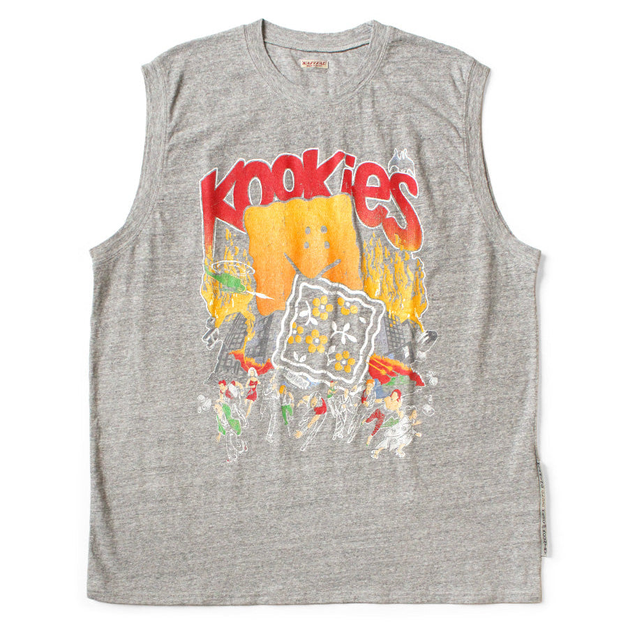 Kapital Jersey Sleeveless Big Tee (Buster Peckish Bowy Print)