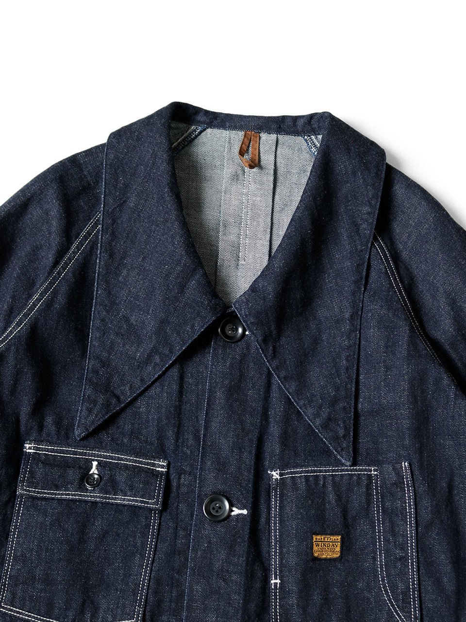 Kapital 12oz Denim Wrangle Collar Bell Coverall