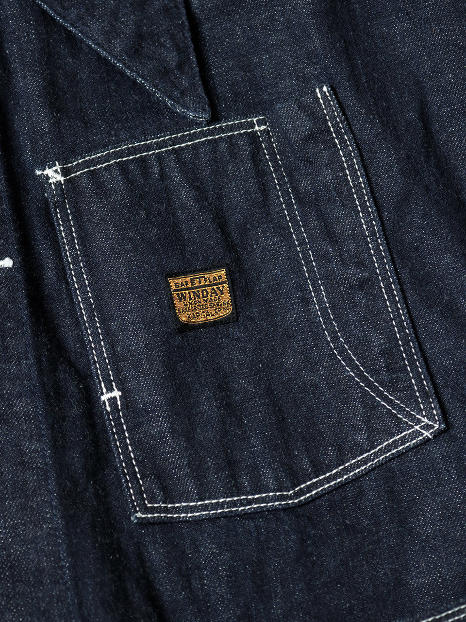 Kapital 12oz Denim Wrangle Collar Bell Coverall