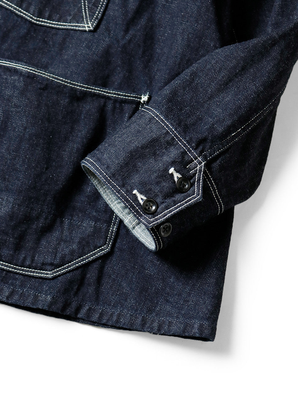 Kapital 12oz Denim Wrangle Collar Bell Coverall
