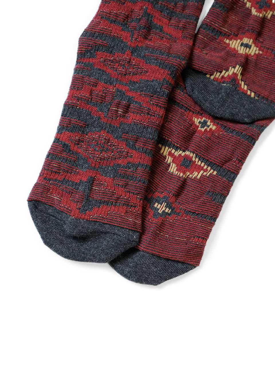 Kapital Black Navajo Socks