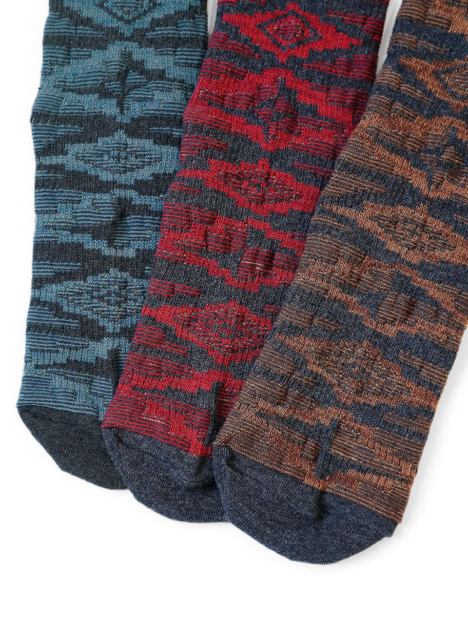 Kapital Black Navajo Socks