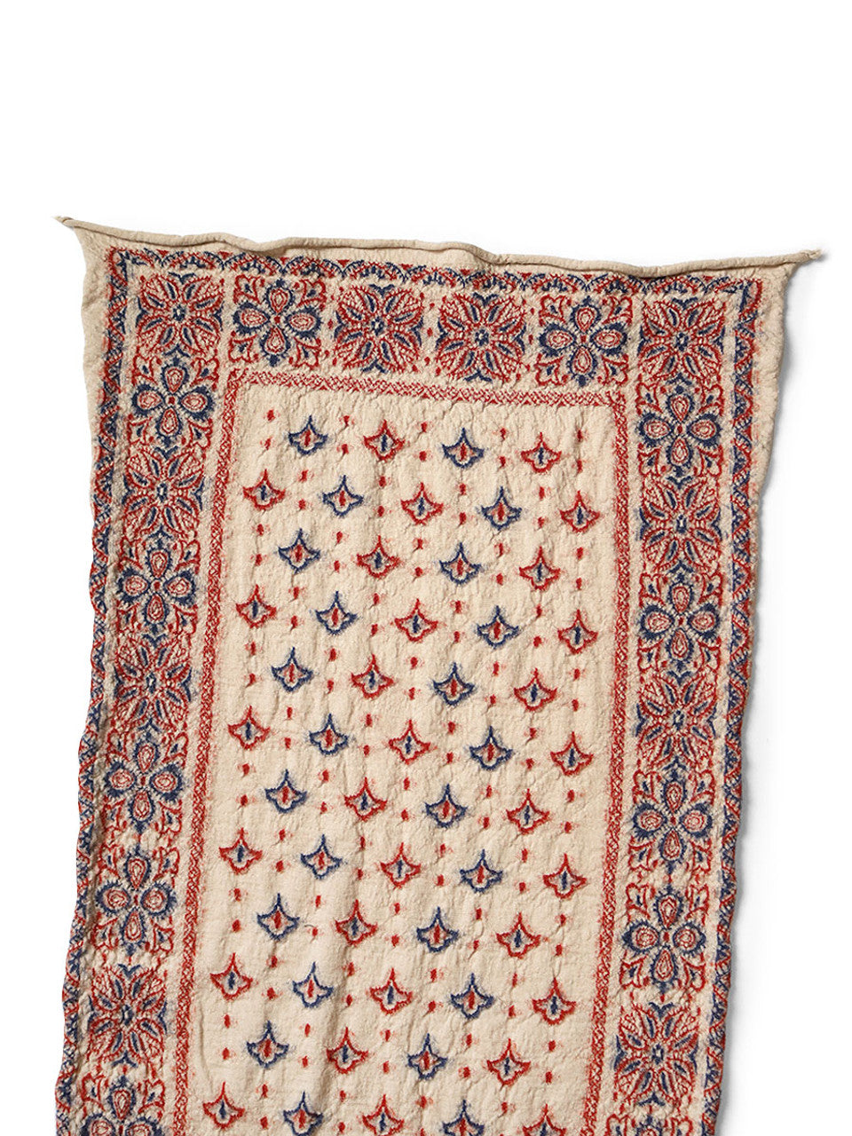 Kapital Colorful Big Felted Wool Bandana Muffler Scarf