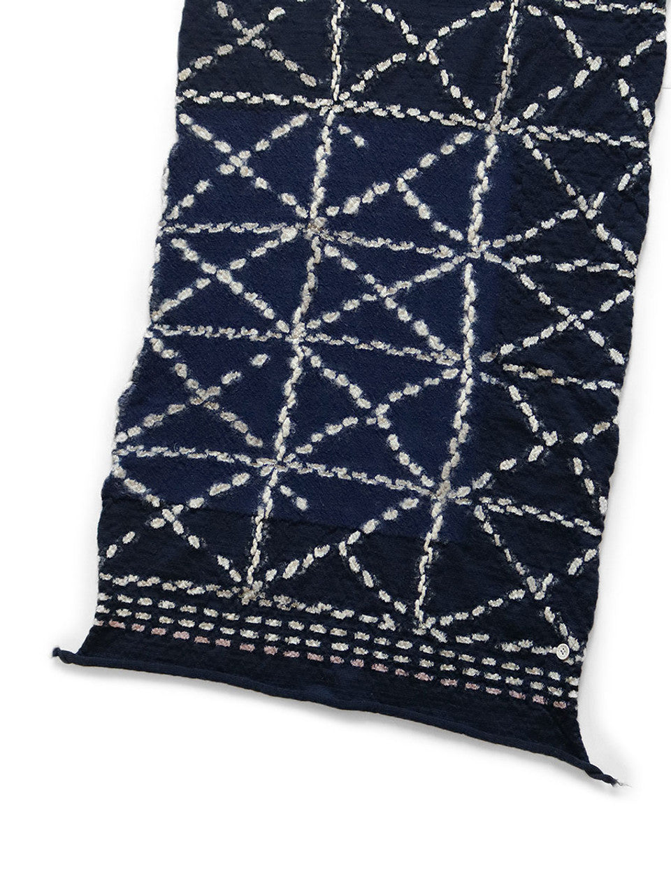 Kapital Felted Wool Sashiko Happy Scarf