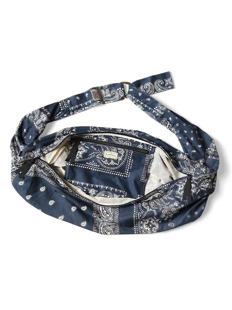 Kapital Gauze Rat Brand Bandana Patchwork Pattern Transit Snufkin Bag