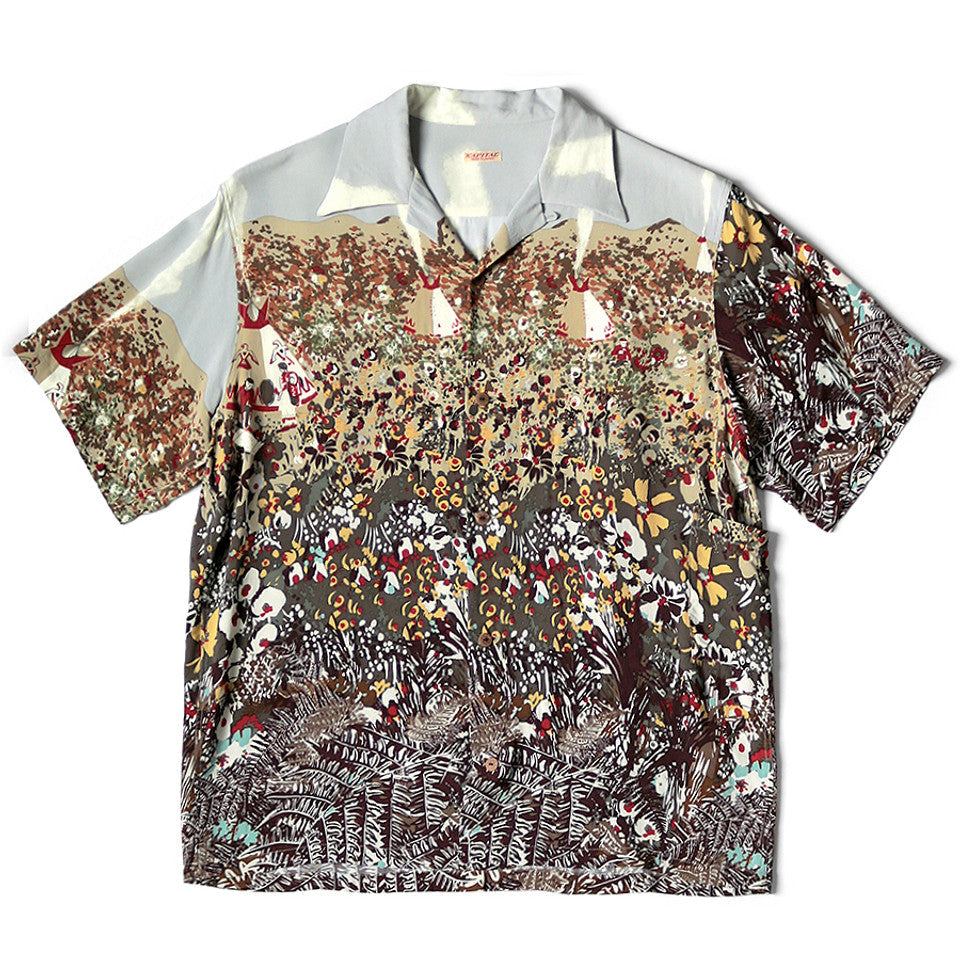 Kapital Rayon Navajoland Print Aloha Shirt
