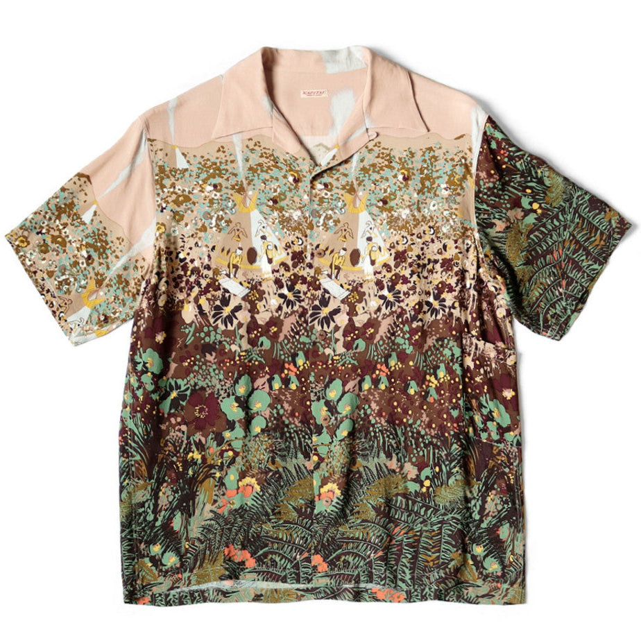 Kapital Rayon Navajoland Print Aloha Shirt