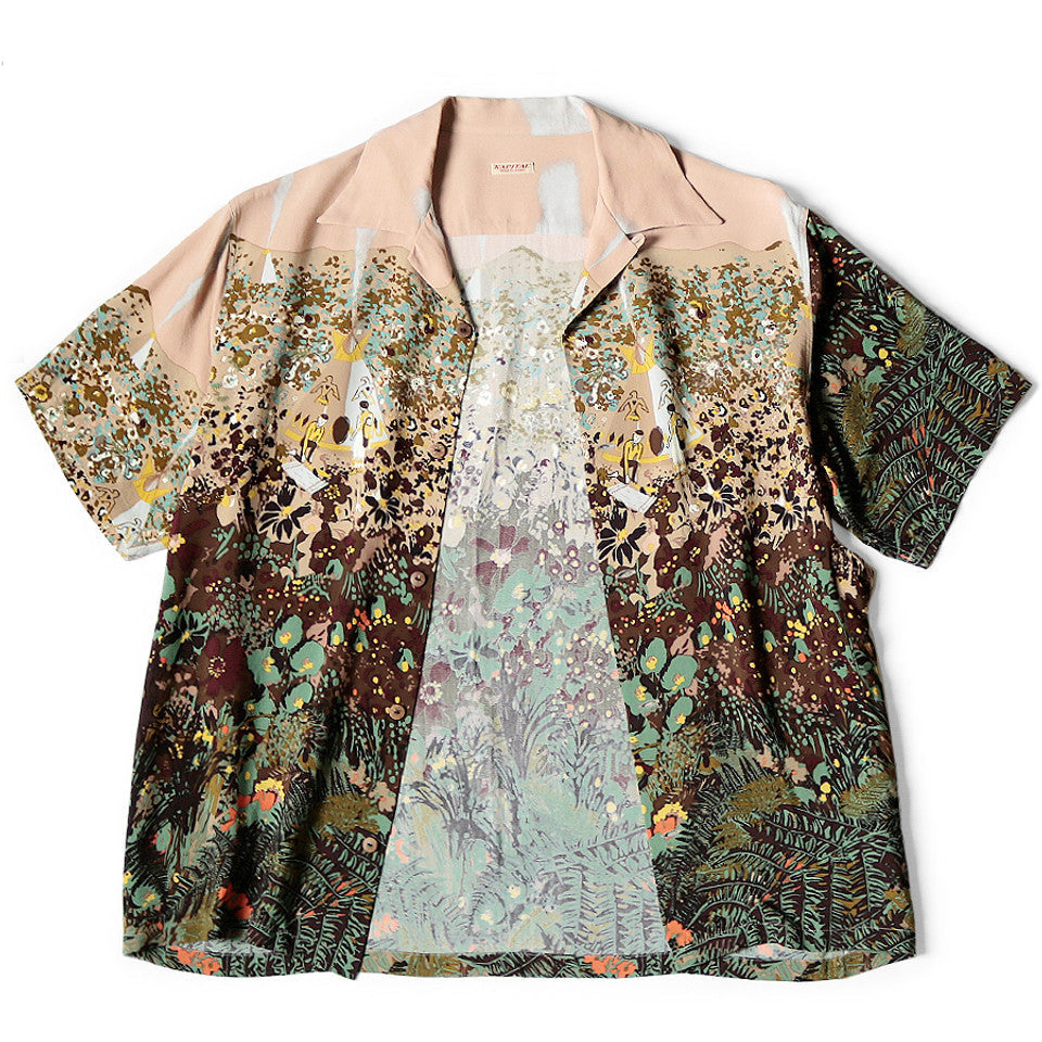 Kapital Rayon Navajoland Print Aloha Shirt