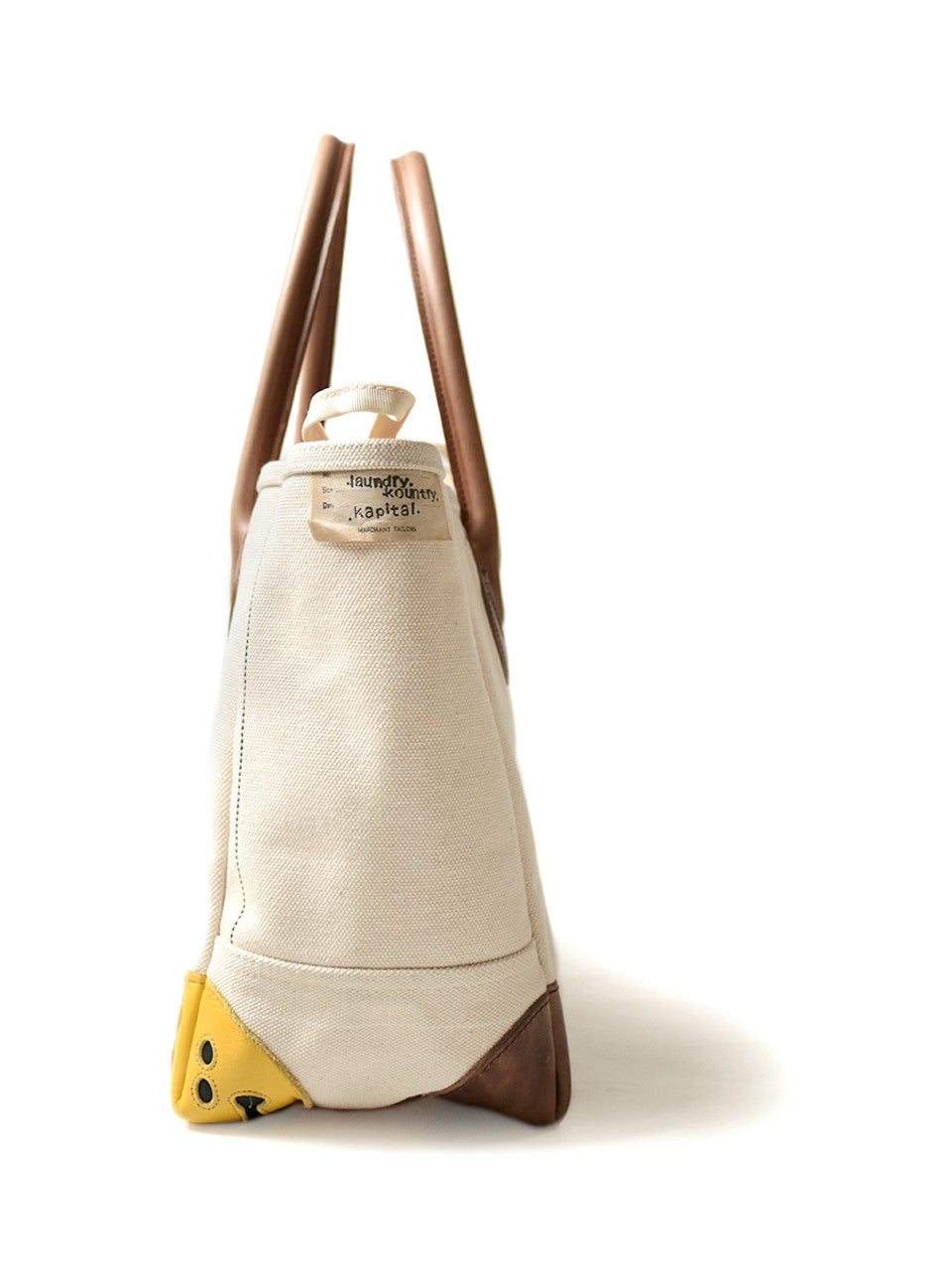 Kapital No. 4 Canvas Rainbowy Milk Bag XS