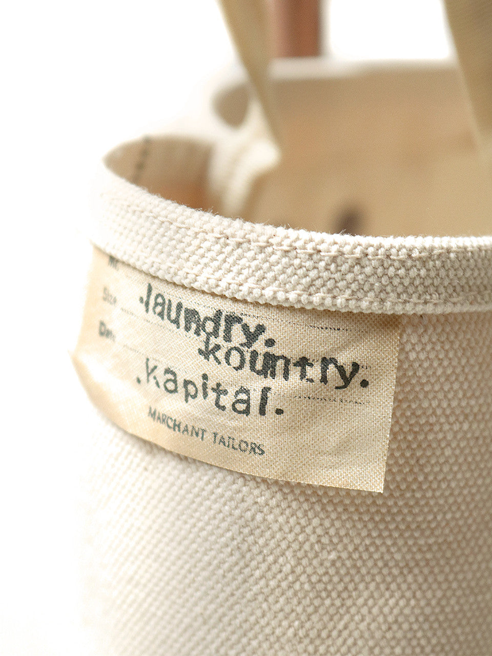 Kapital No. 4 Canvas Rainbowy Milk Bag XS