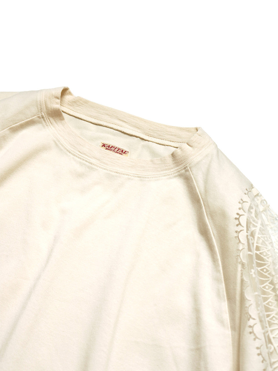 Kapital Opal Jersey Raglan Huge Tee (Virgin Maria Print)