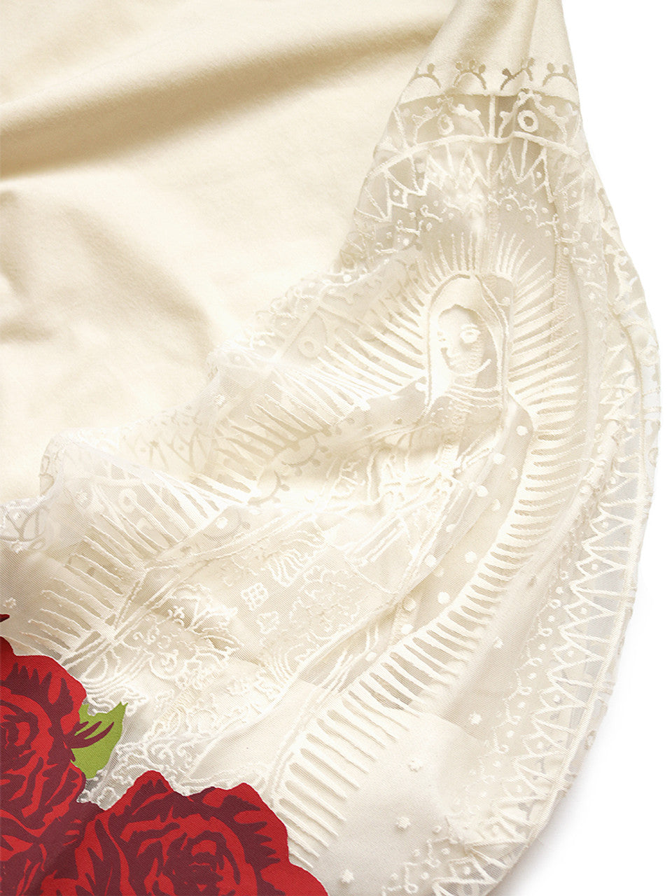 Kapital Opal Jersey Raglan Huge Tee (Virgin Maria Print)