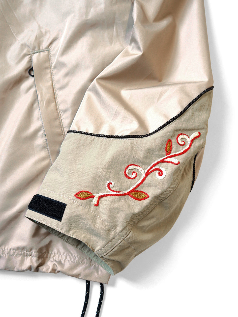 Kapital Poly Taffeta Tennessee Cornflower Parka
