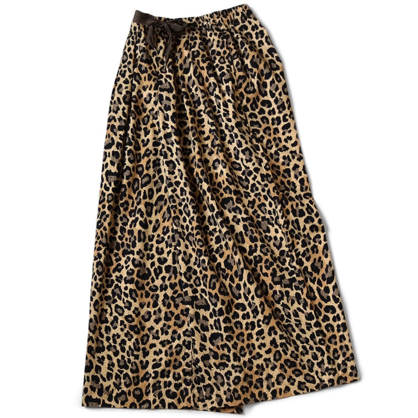 Kapital Combed Burberry Leopard Print Rude Baggy Pants